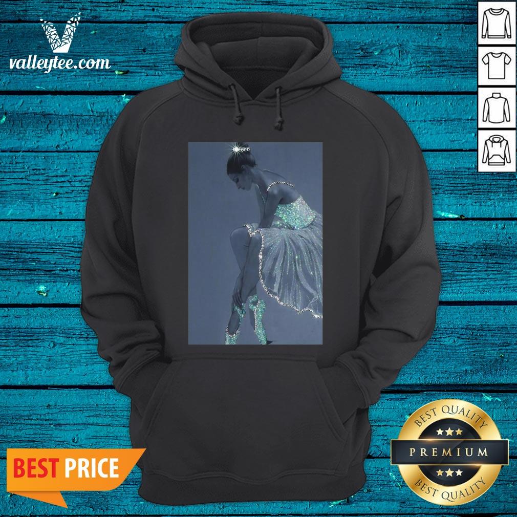 Funny Ballet Crystal Dress Vertical Poster Shirt - Image 3
