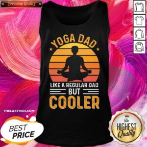 Alternative view of Yoga Dad Like A Regular Dad But Cooler Vintage Shirt