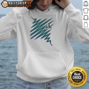 Alternative view of Happy Minnesota Timberwolves Logo Heartbeat T-Shirt
