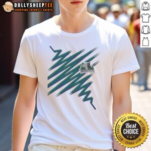 Happy Minnesota Timberwolves Logo Heartbeat T-Shirt