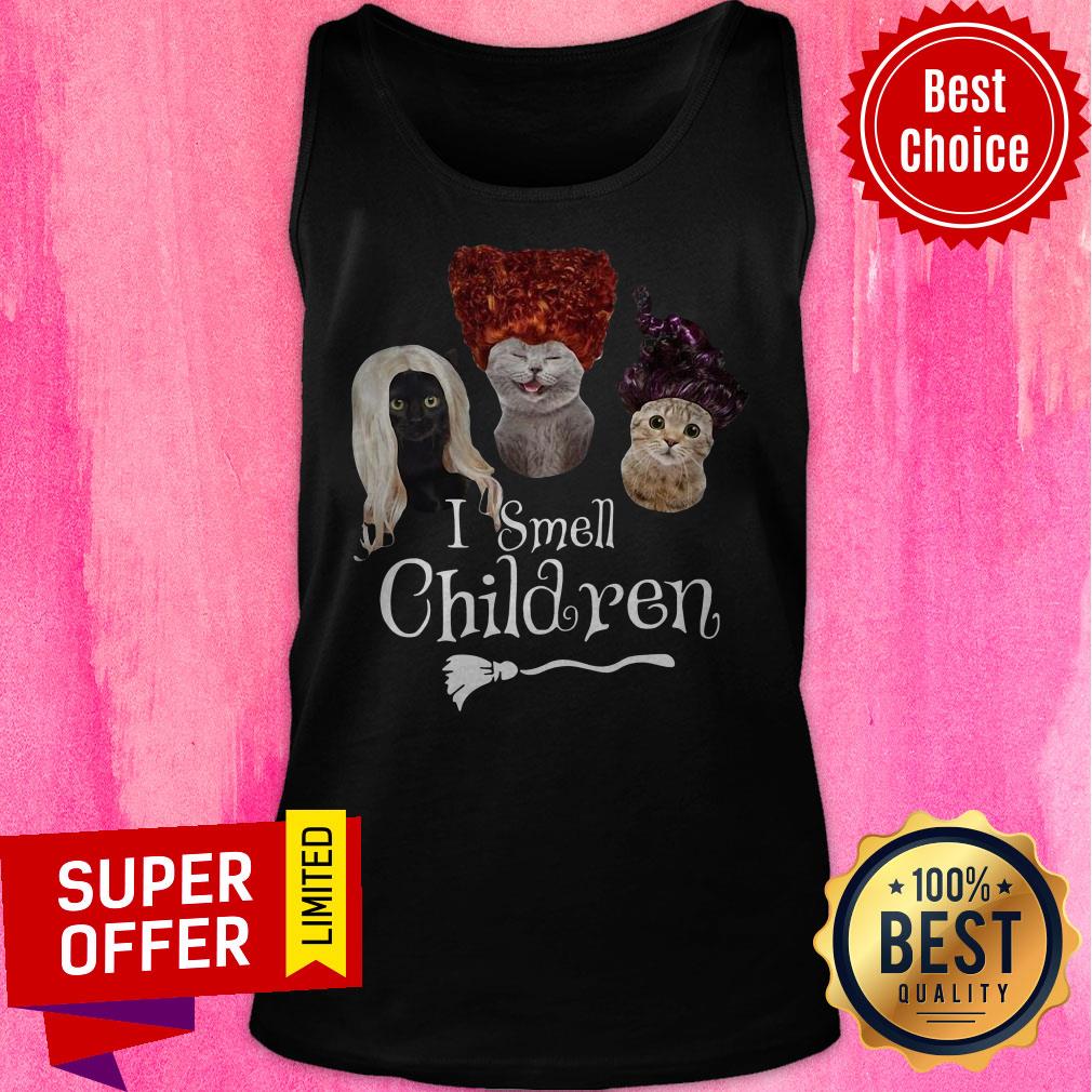 Premium Cats Hocat Pocat I Smell Children Shirt - Image 5