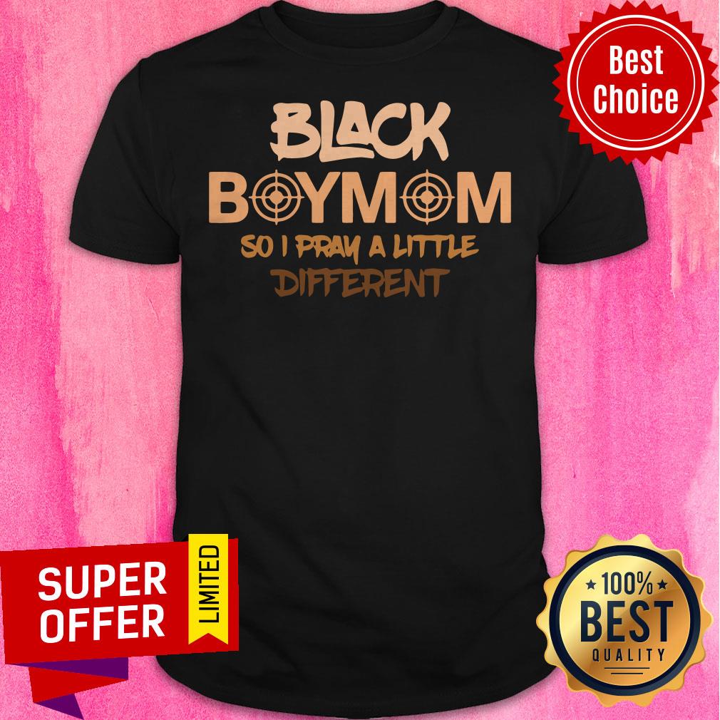 Top Black Boymom So I Ran A Little Different Brown Shirt