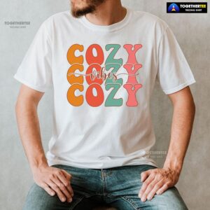 Alternative view of Cozy Vibes Thanksgiving T-Shirt