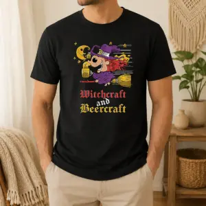Pretty Witchcraft And Beercraft Shirt