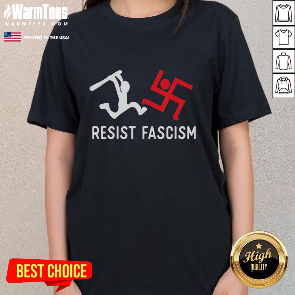 Good Resist Fascism T-Shirt - Image 3