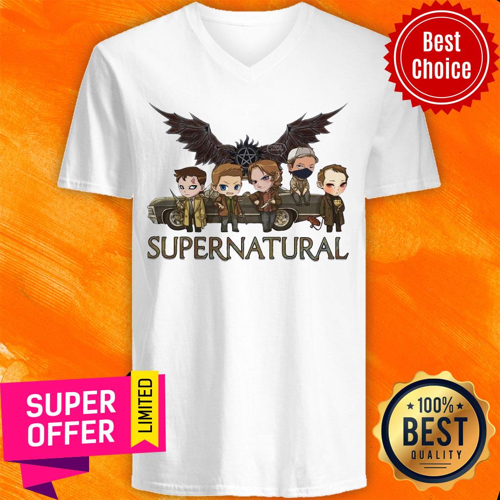 Awesome Supernatural Chibi You Idjits Shirt - Image 5