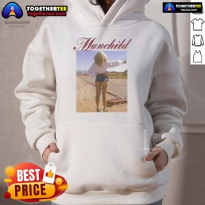 Alternative view of Official Sabrina Charpentier Manchild Hitchhike T-Shirt