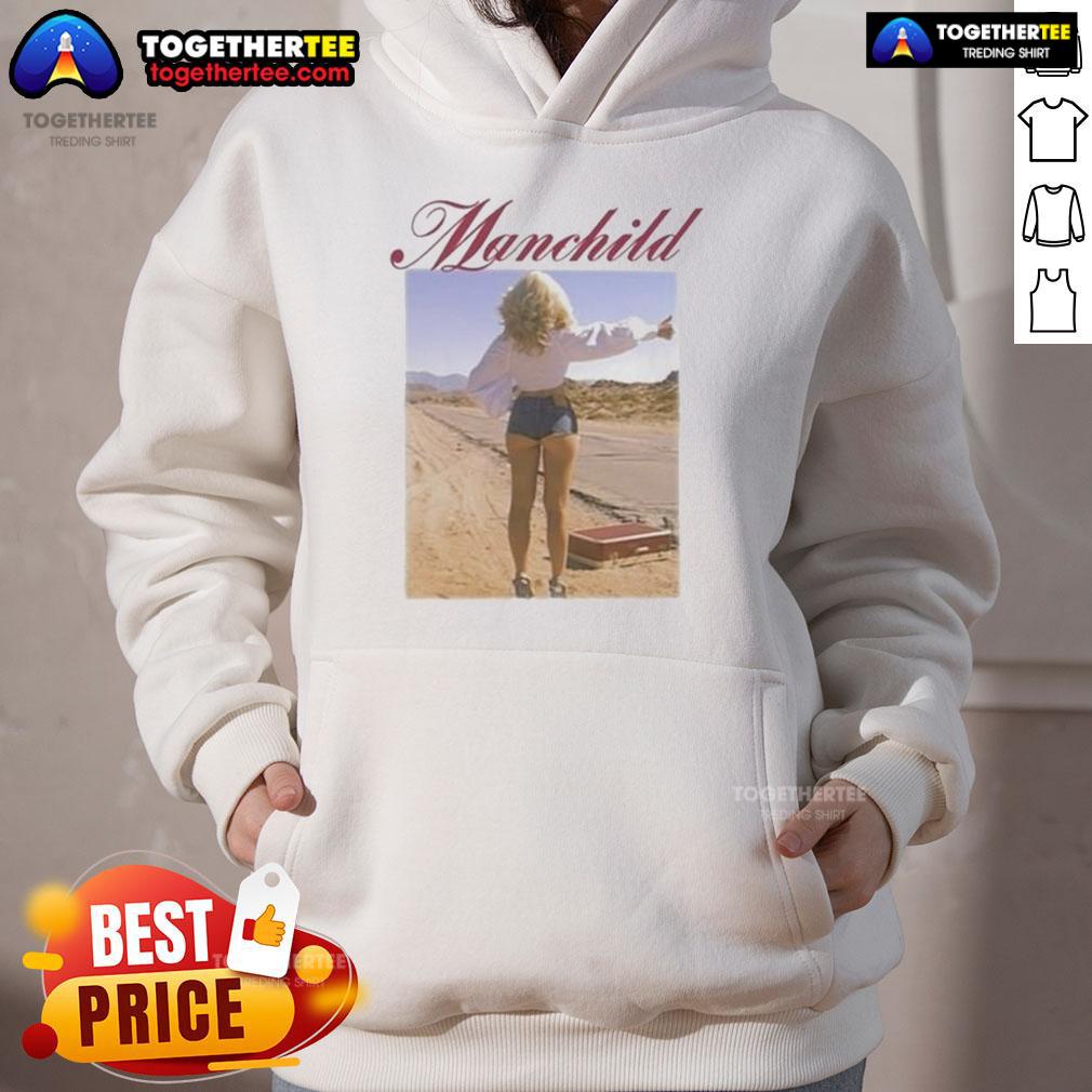 Official Sabrina Charpentier Manchild Hitchhike T-Shirt - Image 2