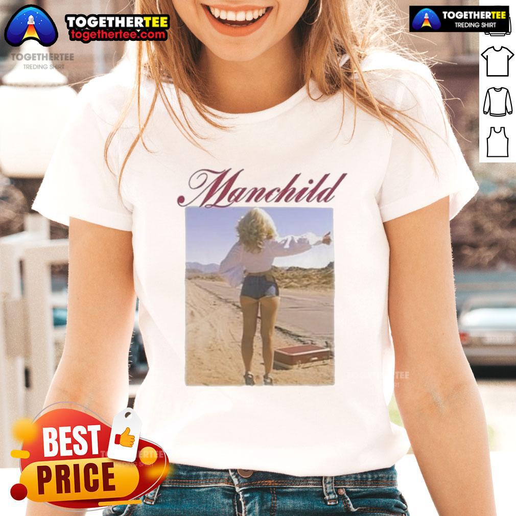 Official Sabrina Charpentier Manchild Hitchhike T-Shirt - Image 3