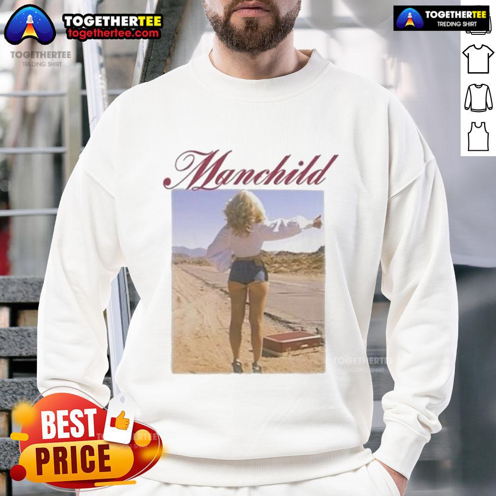 Official Sabrina Charpentier Manchild Hitchhike T-Shirt - Image 5