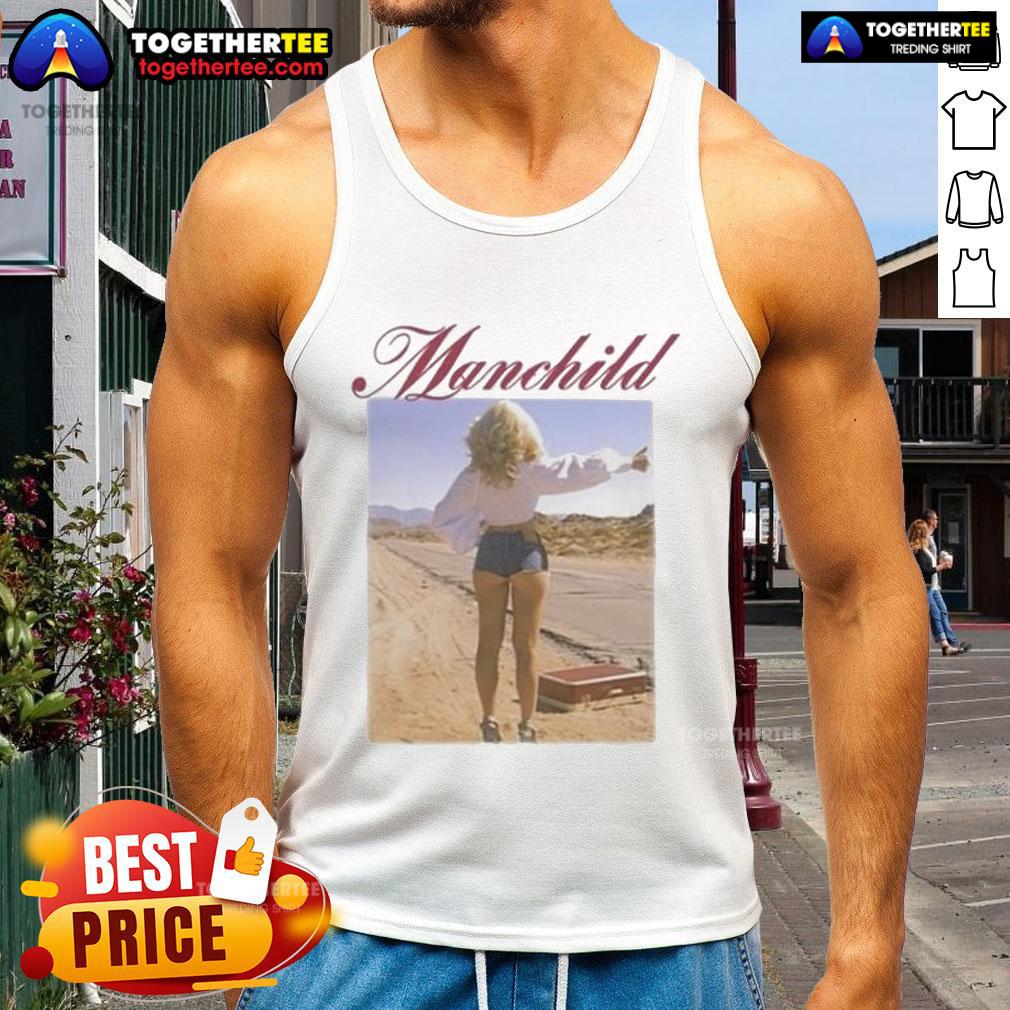 Official Sabrina Charpentier Manchild Hitchhike T-Shirt - Image 4