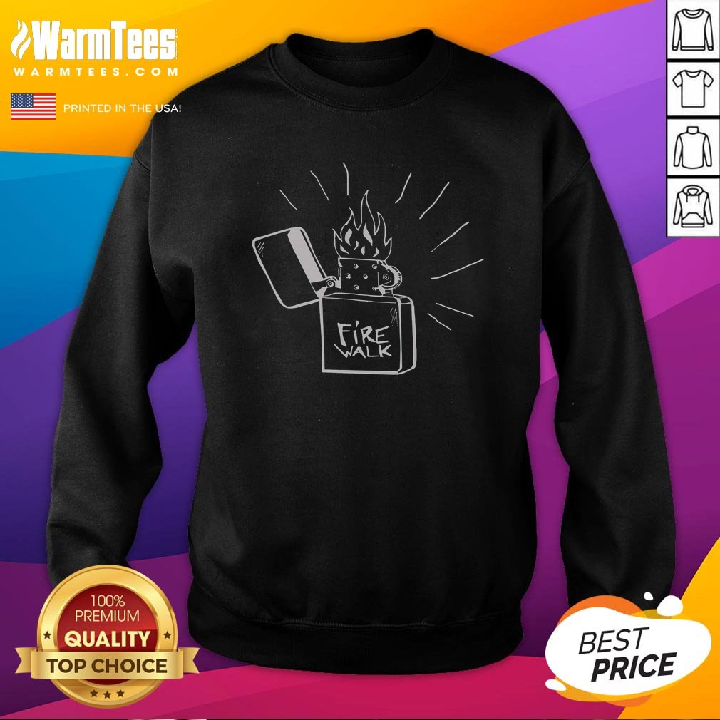 Awesome Black White Flame Fuel Lighter Shirt - Image 4