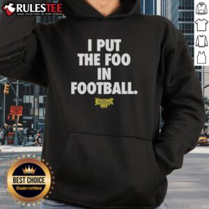 Alternative view of Awesome I Put The Foo In Football T-Shirt