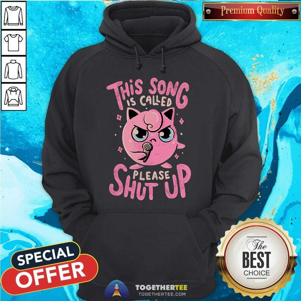 Official Pokemon This Song Called Please Shut Up Jigglypuff T-Shirt - Image 4