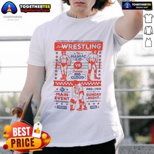 Nice Wrestling Main Event And Sunday Night T-Shirt
