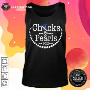 Alternative view of Perfect Kamala Harris Chucks And Pearls 2021 Blue Converse Shirt