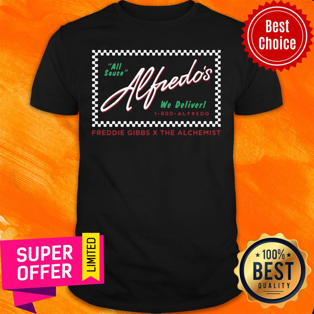 Freddie Gibbs Alfredo Merch Alfredo Restaurant Alfredo Delivery Shirt