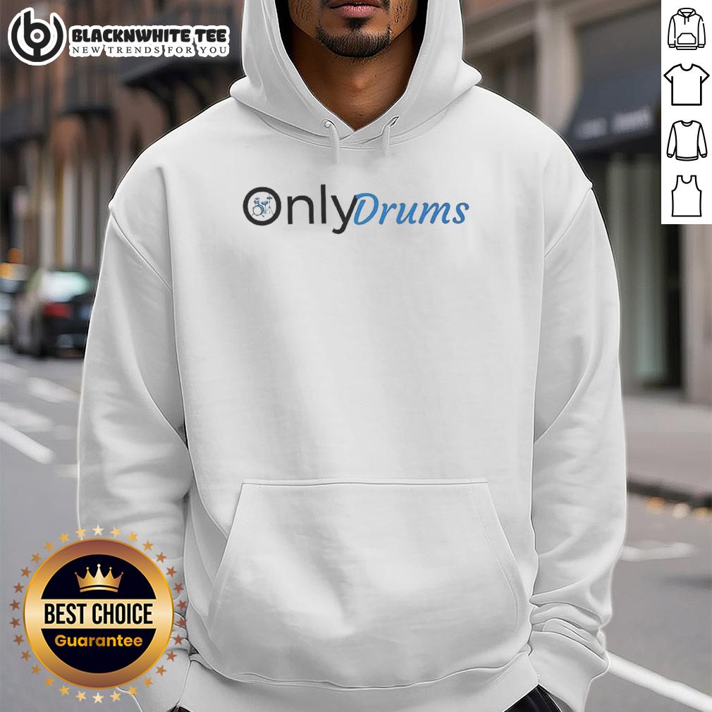 Original Only Drums Logo Parody T-Shirt - Image 2