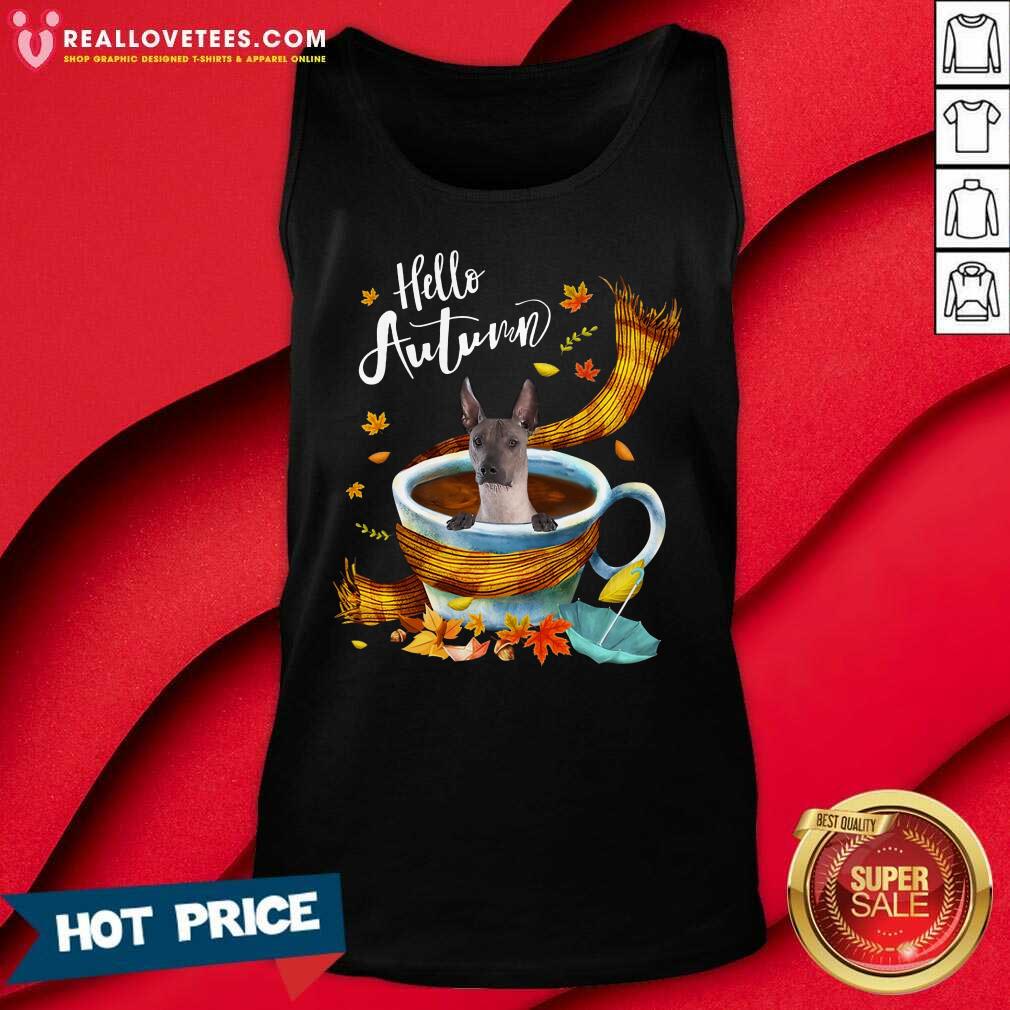 Nice Xoloitzcuintli Hello Autumn Shirt - Image 4