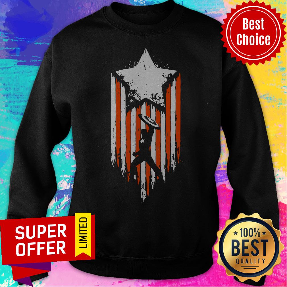 Official Marvel Avengers Captain America Shirt - Image 2