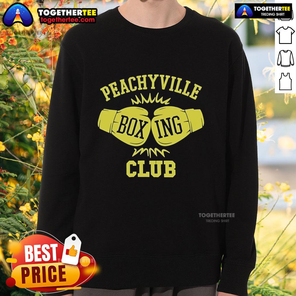 Official Dungeons And Daddies Peachyville Boxing Club T-Shirt - Image 5
