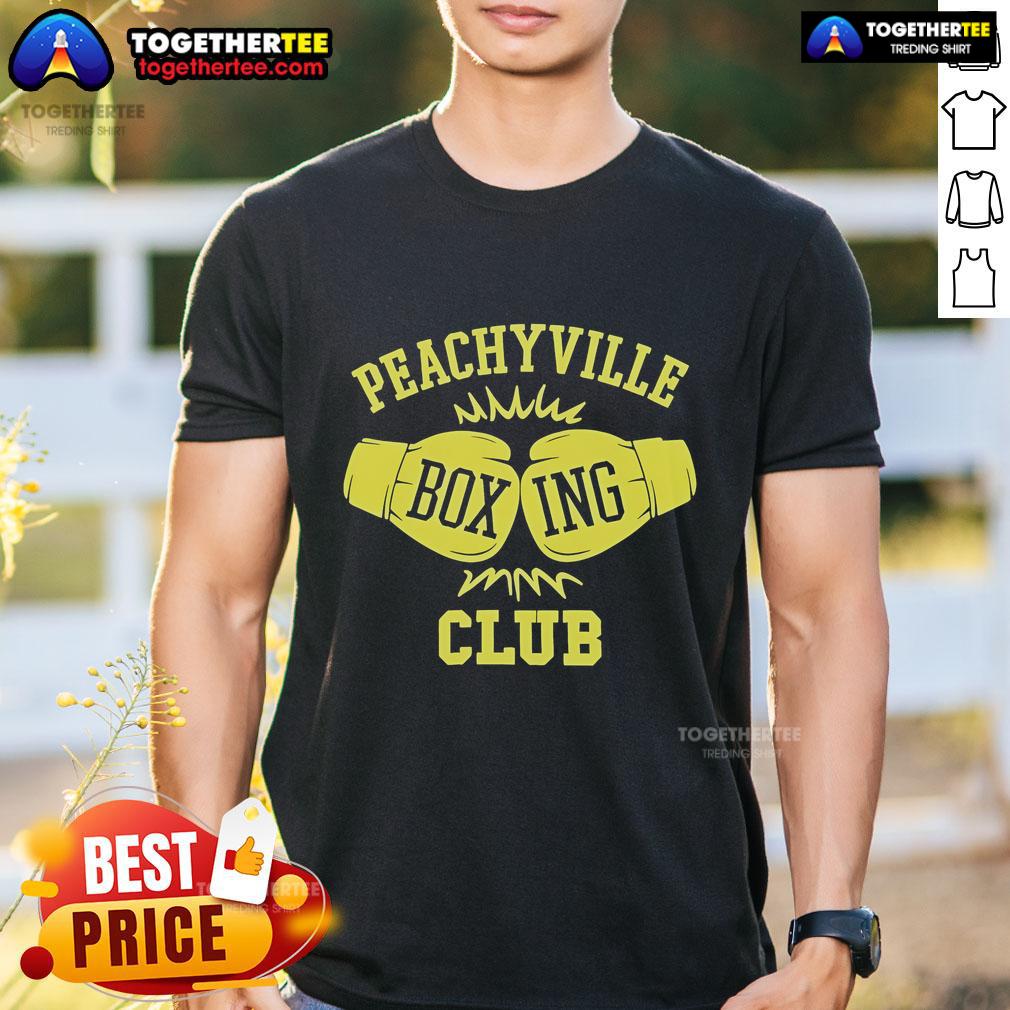 Official Dungeons And Daddies Peachyville Boxing Club T-Shirt