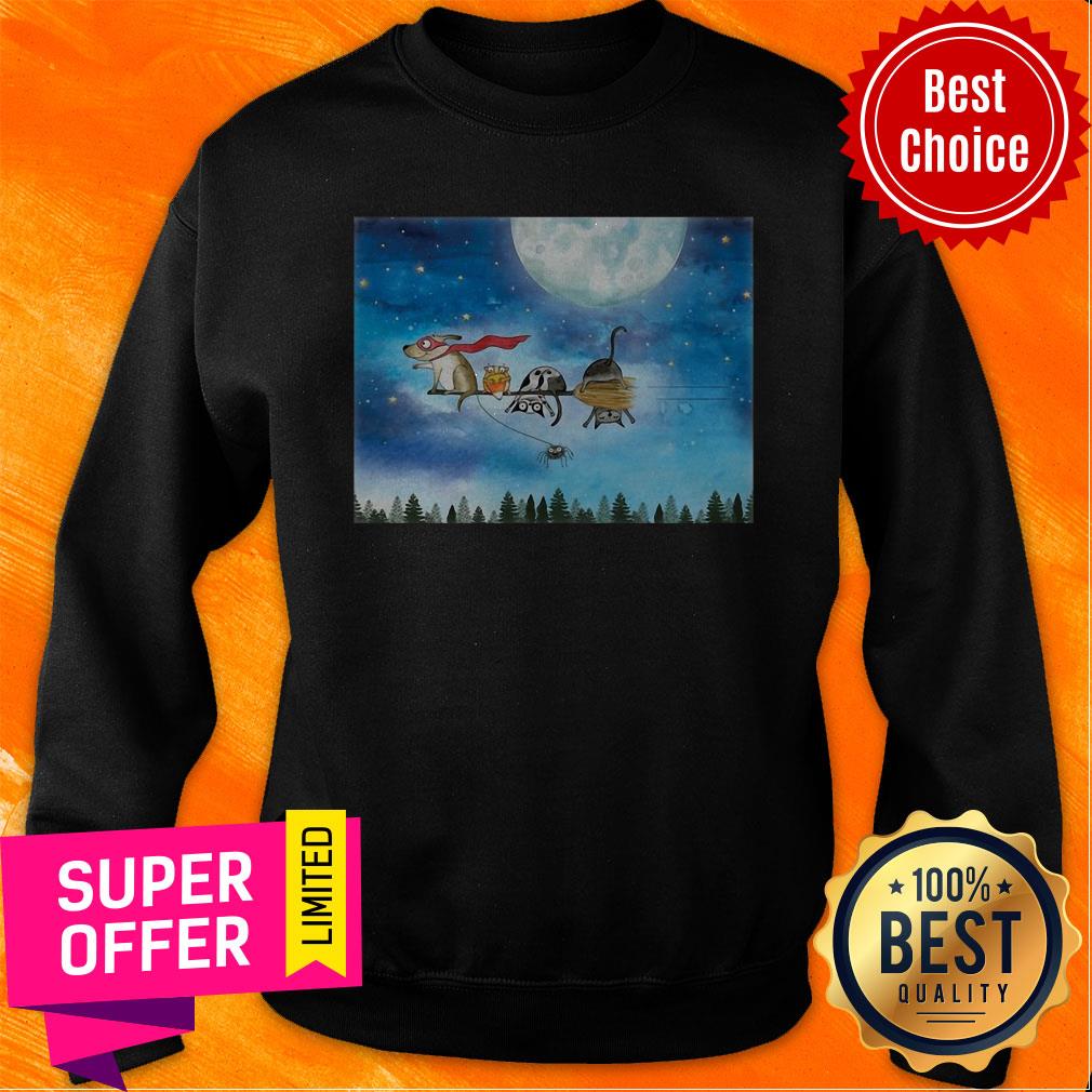 Nice Broom Ride With Friends Shirt - Image 2