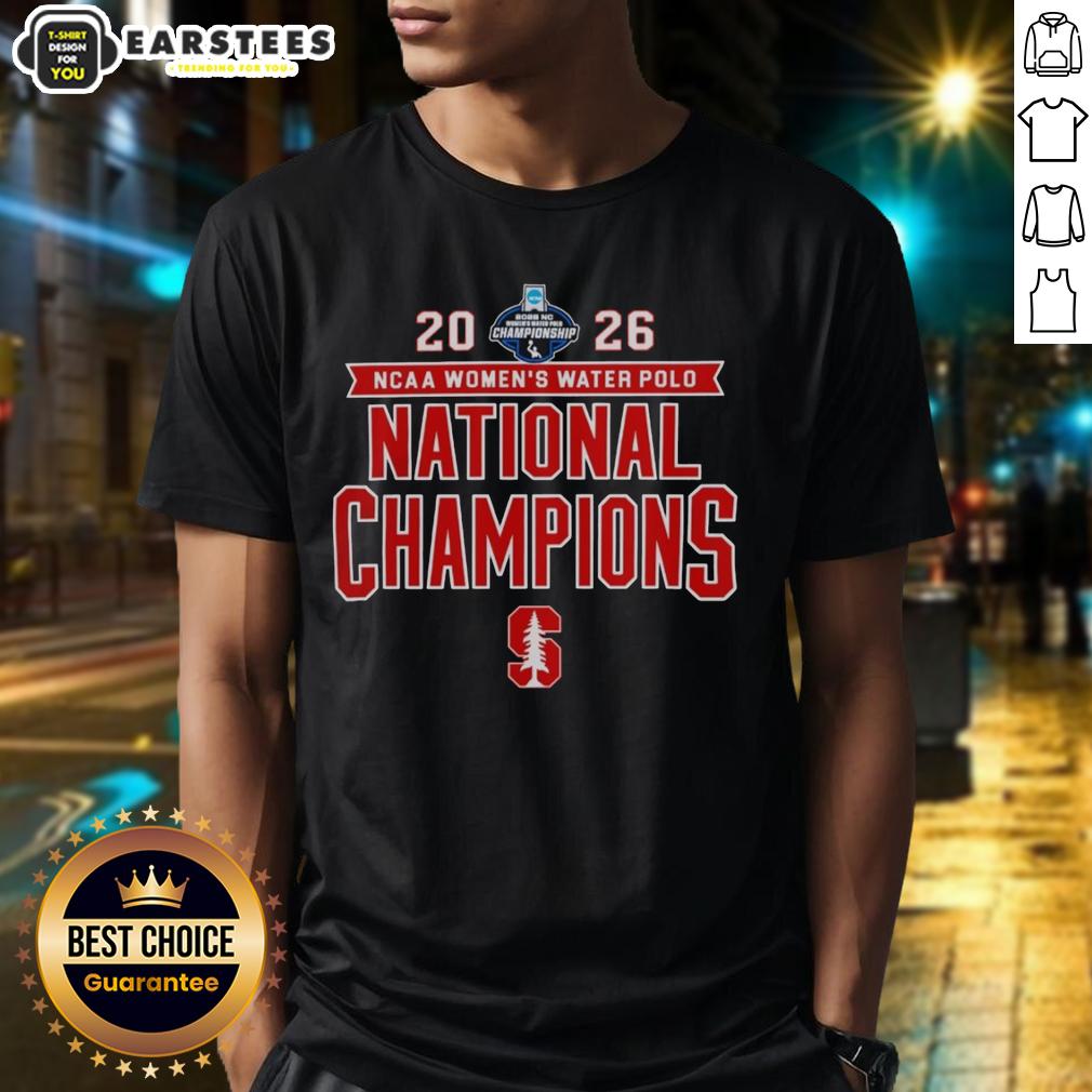 Awesome 2026 NCAA Women's Water Polo National Champs Stanford Cardinal Victory T-Shirt