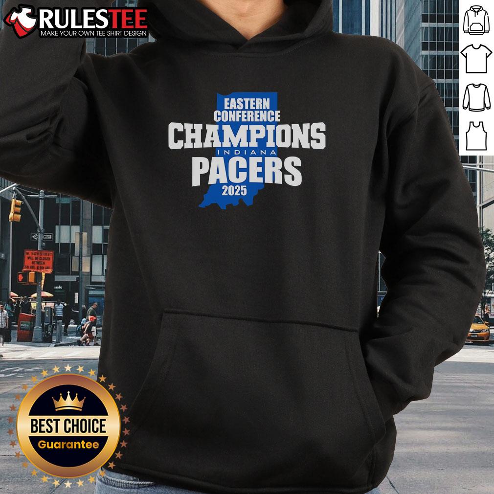 Good Indiana Pacers Eastern Conference Champions 2025 State T-Shirt - Image 5