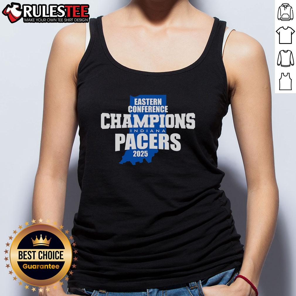 Good Indiana Pacers Eastern Conference Champions 2025 State T-Shirt - Image 2