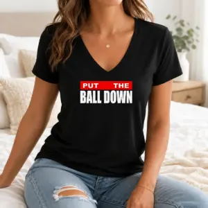 Alternative view of Pretty CJ Gardner Johnson Put The Ball Down Shirt