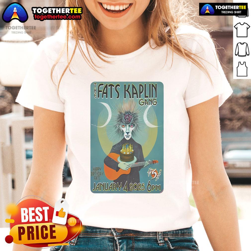 Original The Fats Kaplin Gang Event On Jan 4 2025 At The 5 Spot In Nashville TN T-Shirt - Image 3