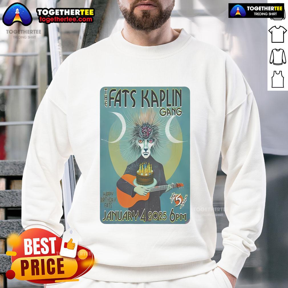 Original The Fats Kaplin Gang Event On Jan 4 2025 At The 5 Spot In Nashville TN T-Shirt - Image 5