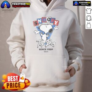 Alternative view of Premium Peanuts Snoopy Top Dog Since 1950 T-Shirt