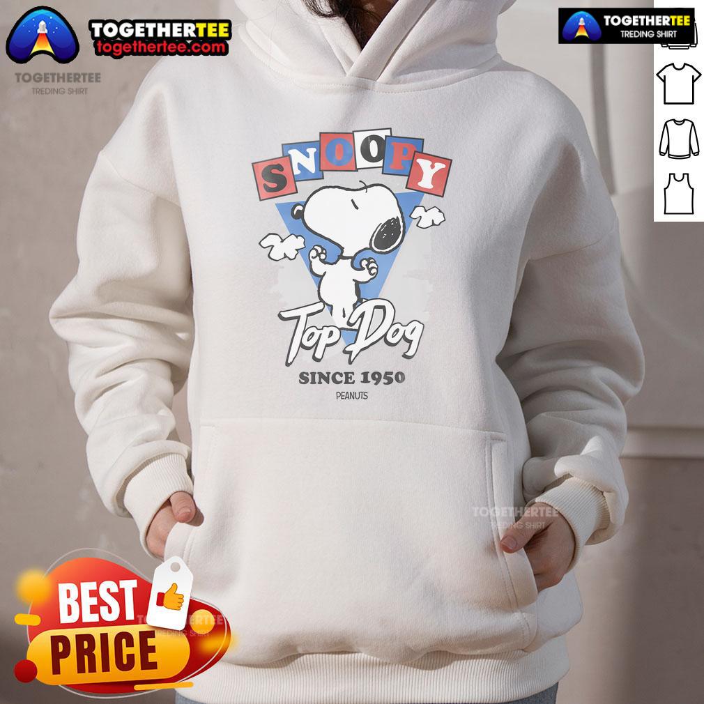 Premium Peanuts Snoopy Top Dog Since 1950 T-Shirt - Image 2