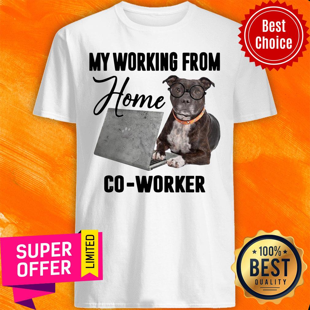 Funny My Working From Home C0-worker Shirt