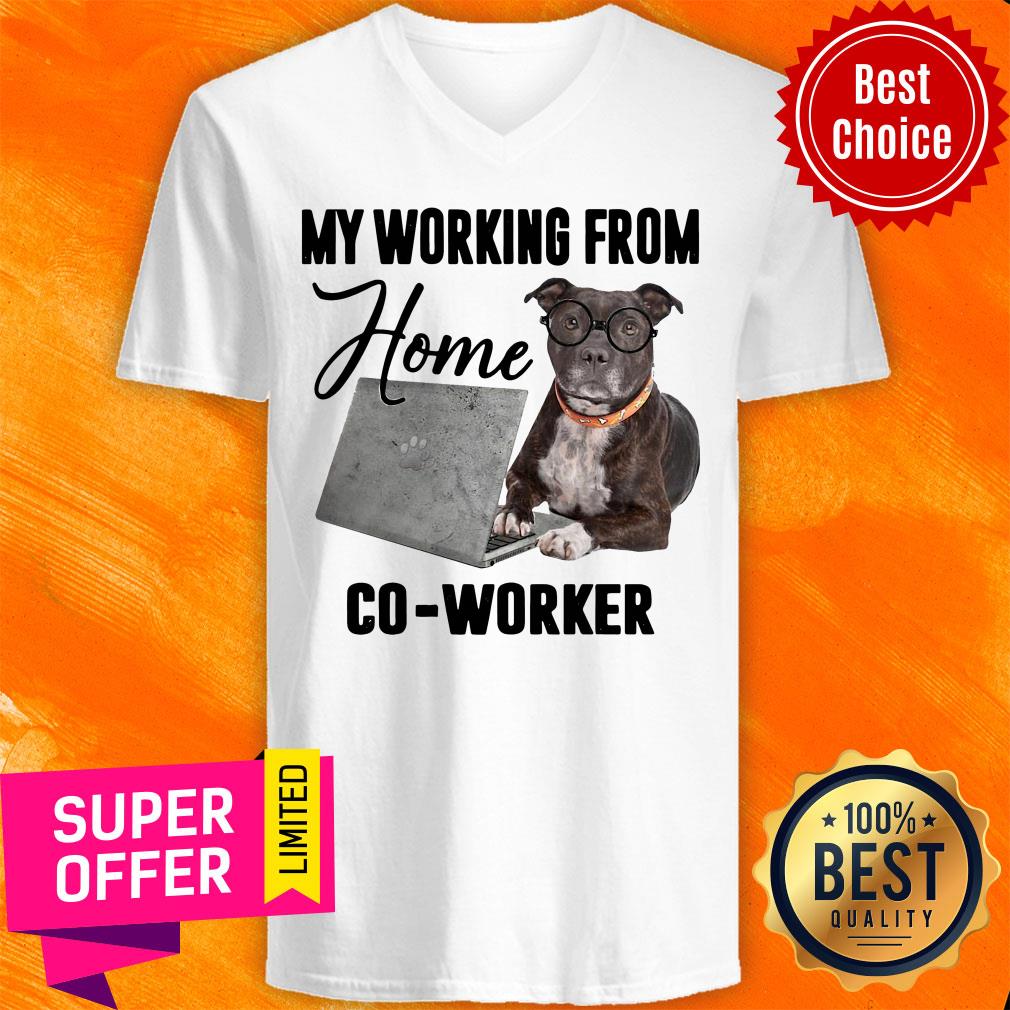 Funny My Working From Home C0-worker Shirt - Image 4