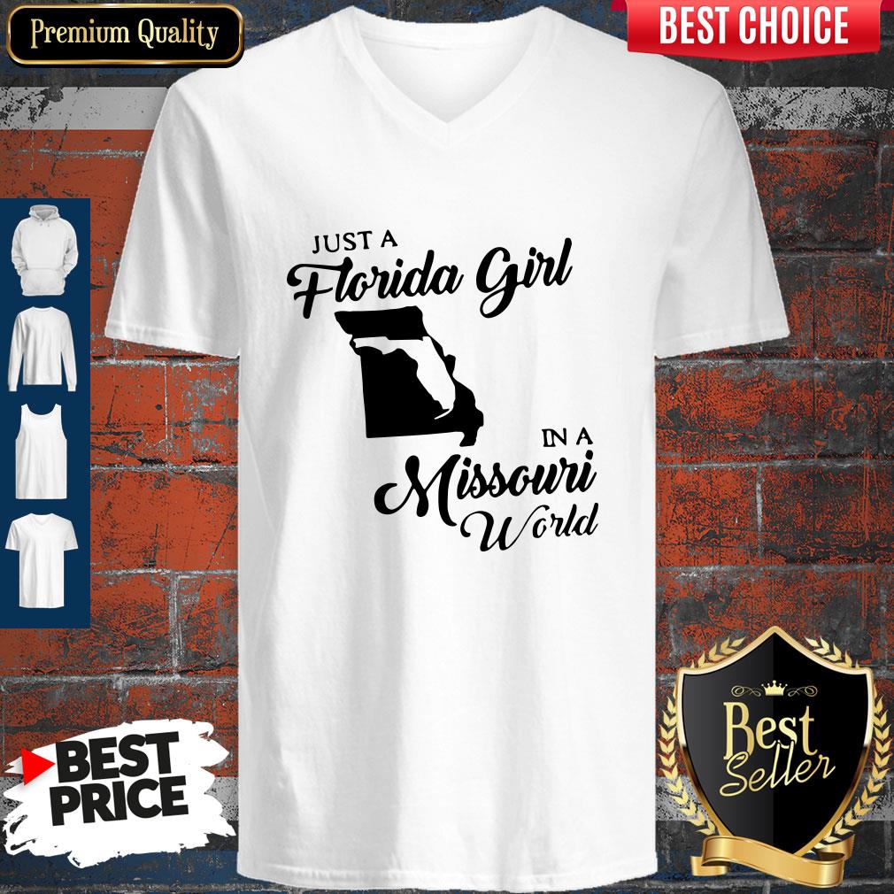 Just A Florida Girl In A Missouri World Shirt - Image 2
