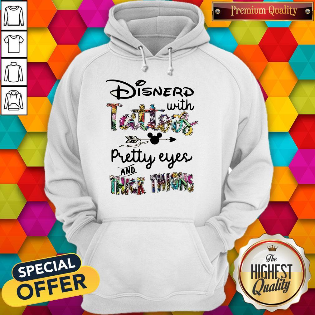 Mickey Disnerd With Tattoos Pretty Eyes And Thick Thighs Shirt - Image 2