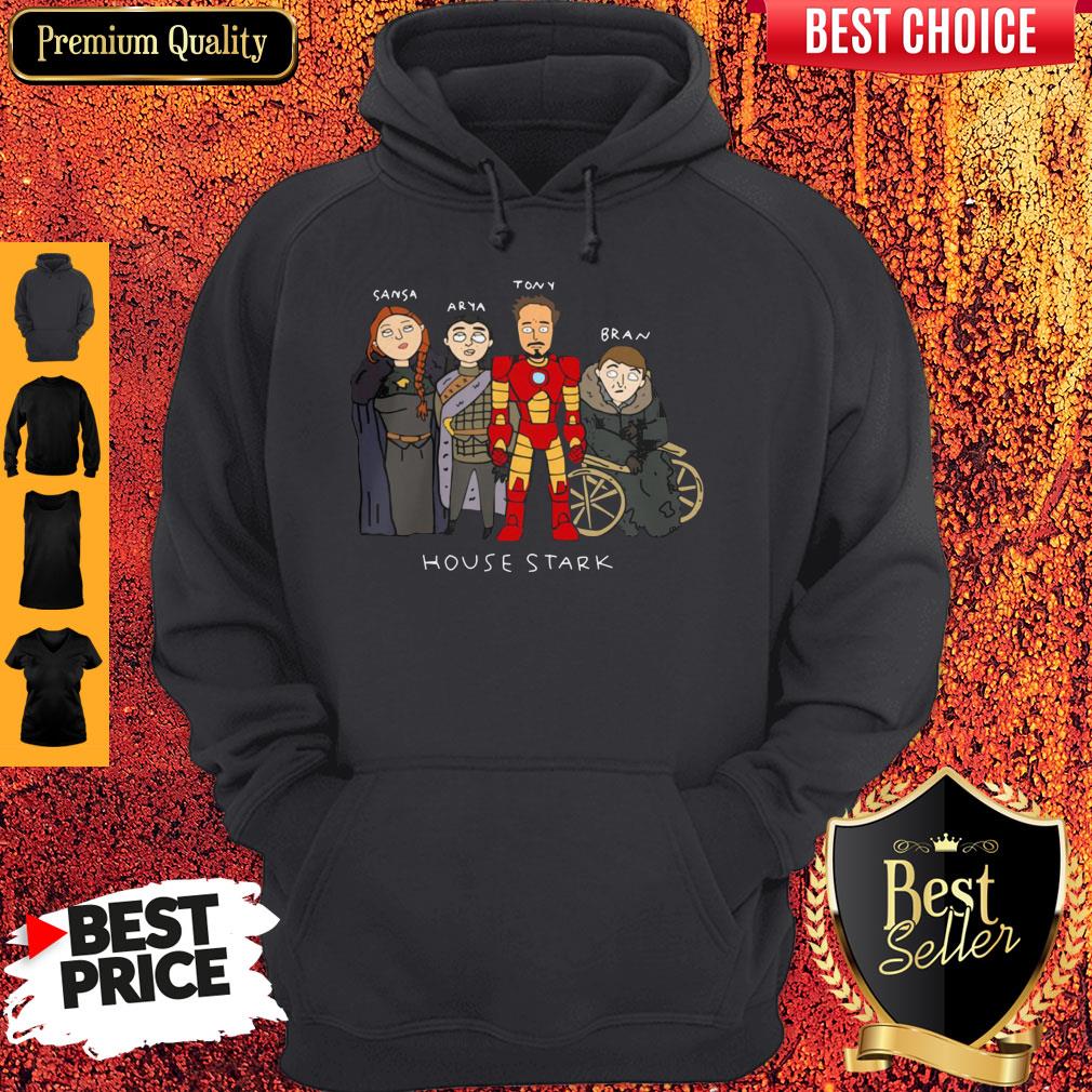 Official Sansa Arya Tony Bran House Stark Shirt - Image 5