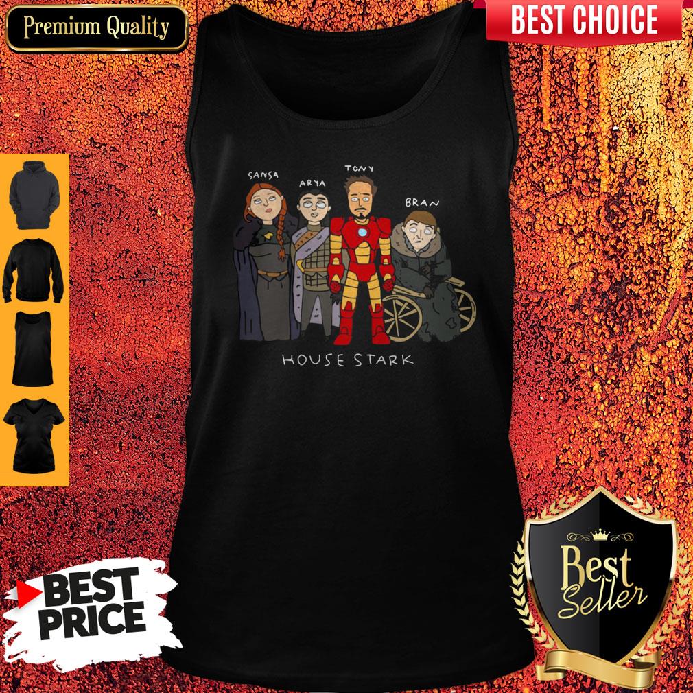 Official Sansa Arya Tony Bran House Stark Shirt - Image 3