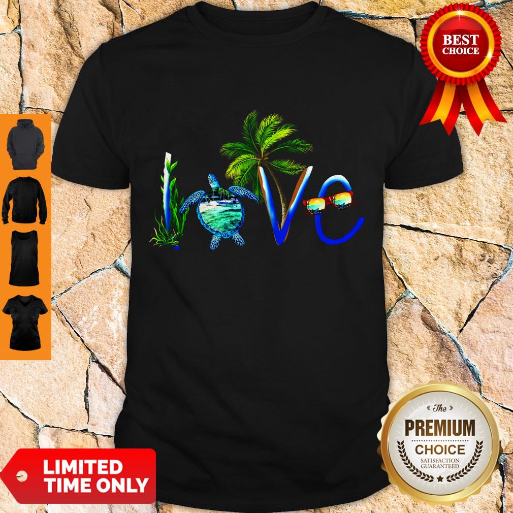 Awesome Summer Vibe Turtle Love Shirt