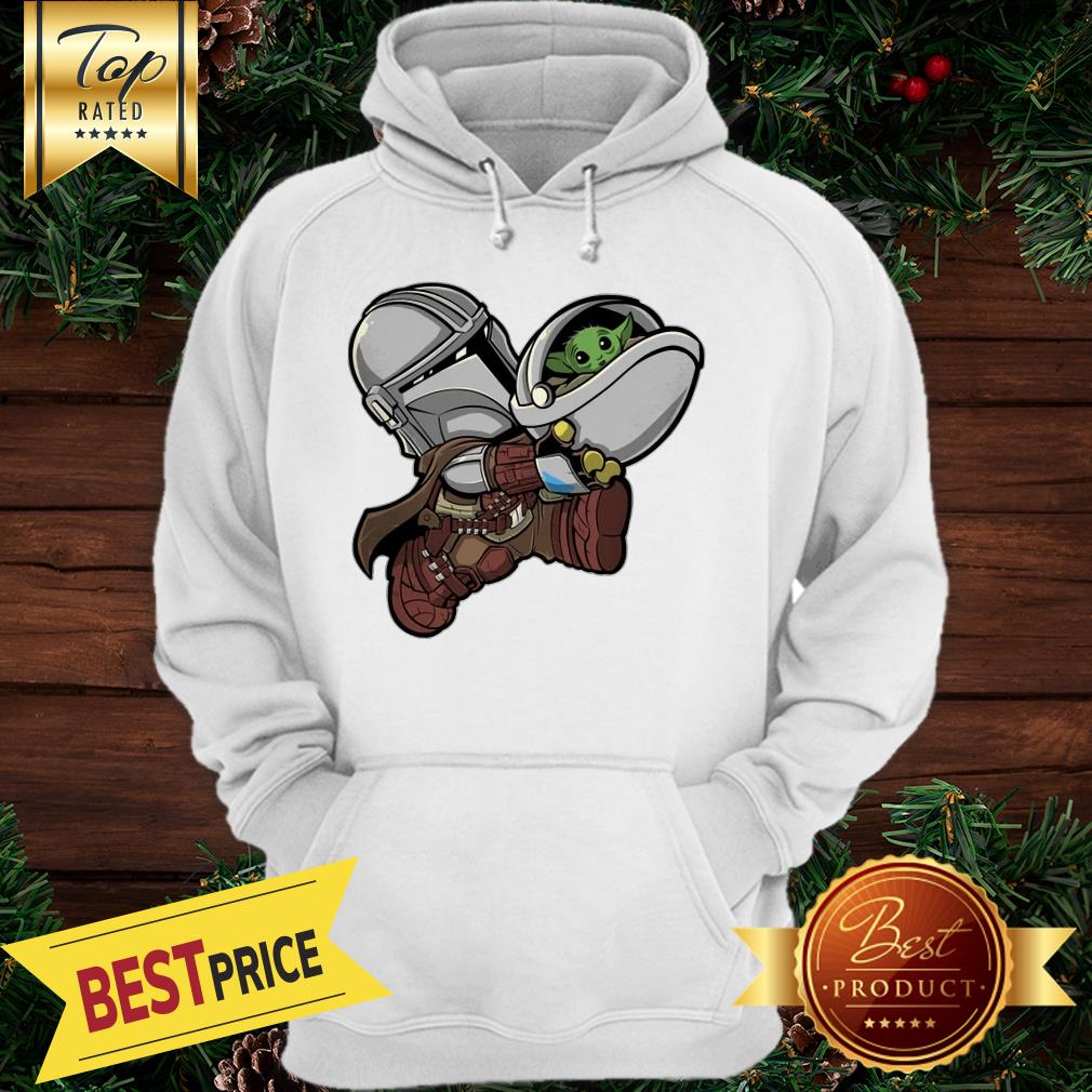 Bounty Bros-The Mandalorian Baby Yoda Kids Funny Shirt - Image 5