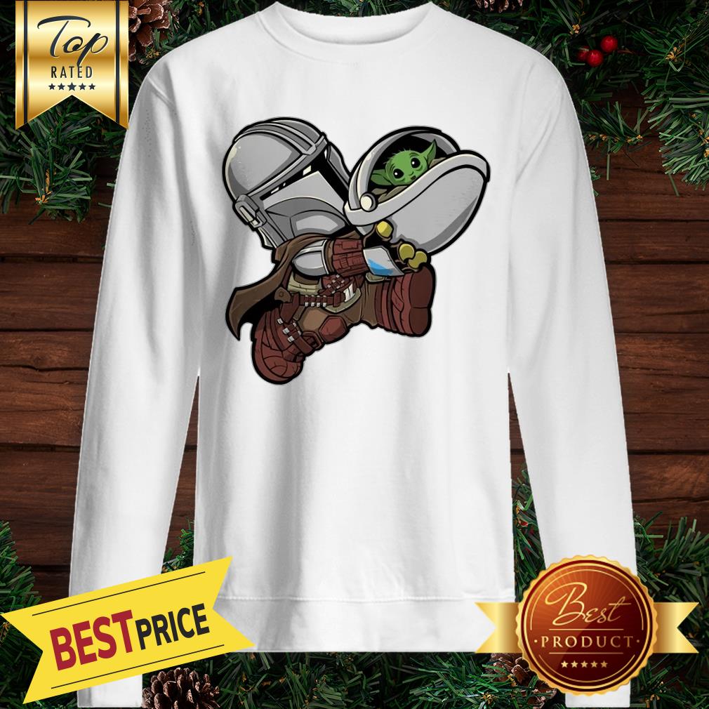 Bounty Bros-The Mandalorian Baby Yoda Kids Funny Shirt - Image 4
