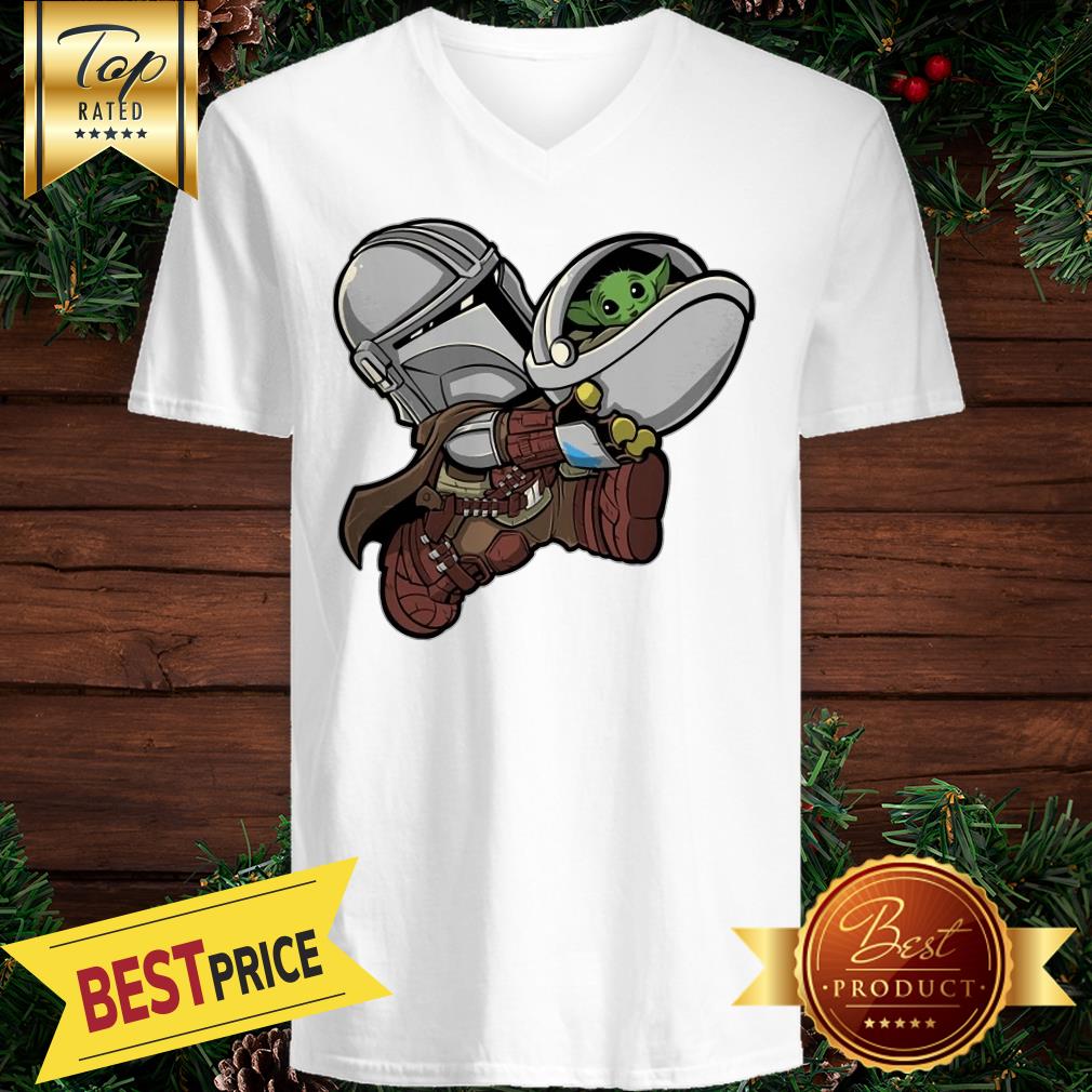 Bounty Bros-The Mandalorian Baby Yoda Kids Funny Shirt - Image 2