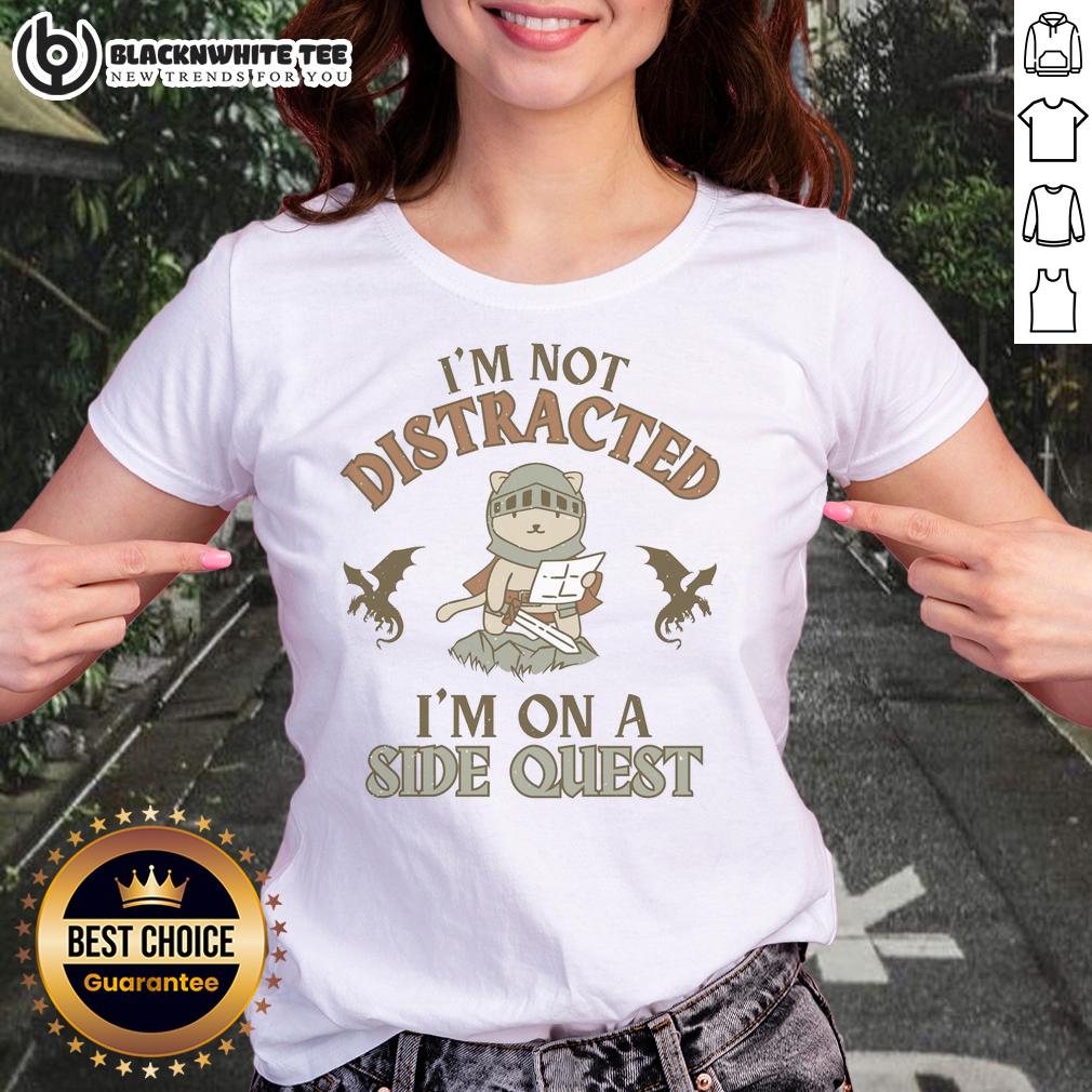 Awesome I'm Not Distracted I'm On A Side Quest T-Shirt - Image 3