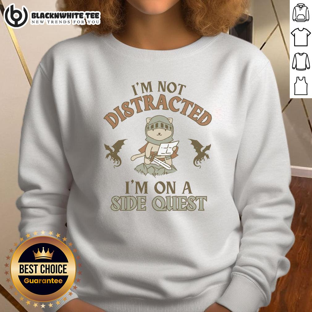 Awesome I'm Not Distracted I'm On A Side Quest T-Shirt - Image 5