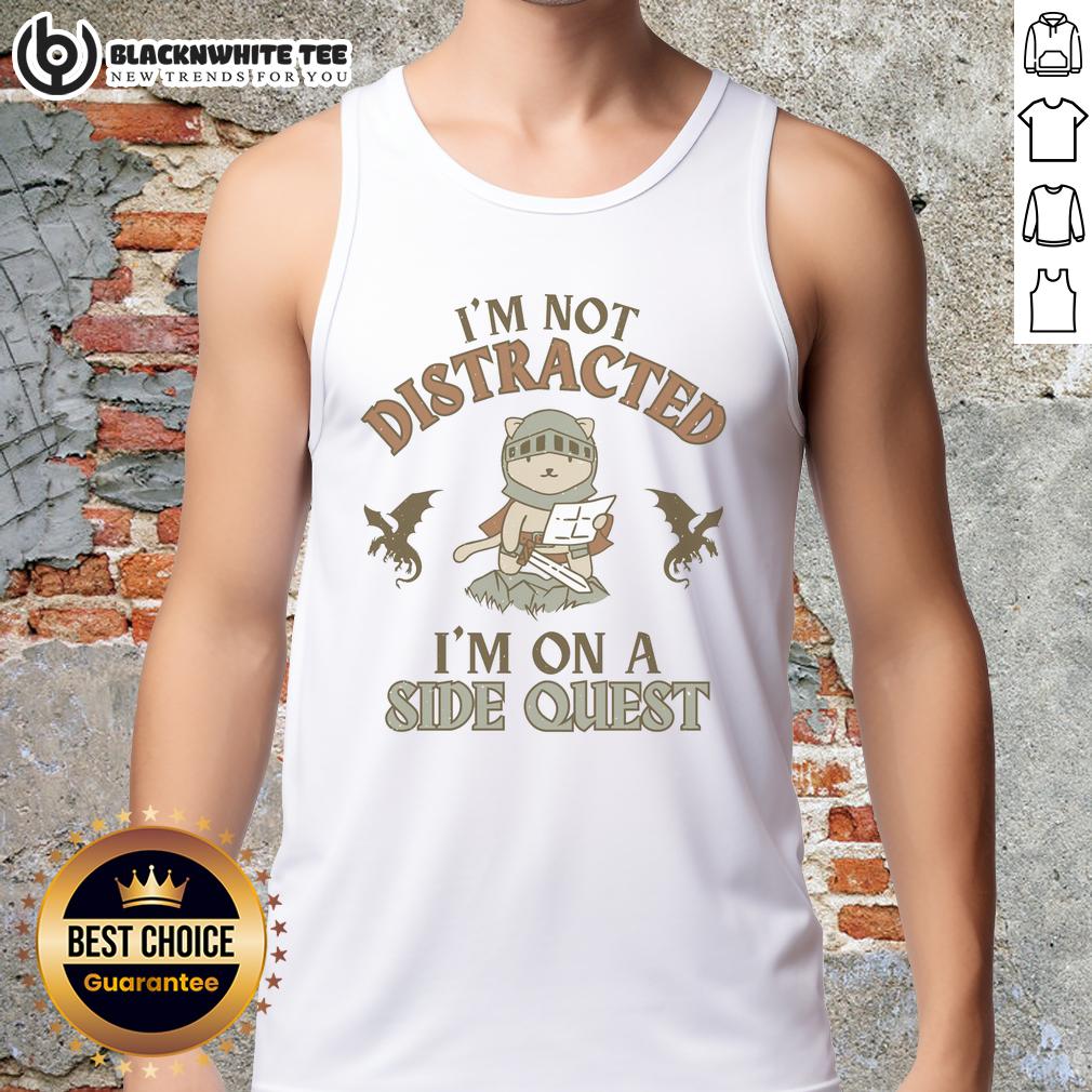 Awesome I'm Not Distracted I'm On A Side Quest T-Shirt - Image 4