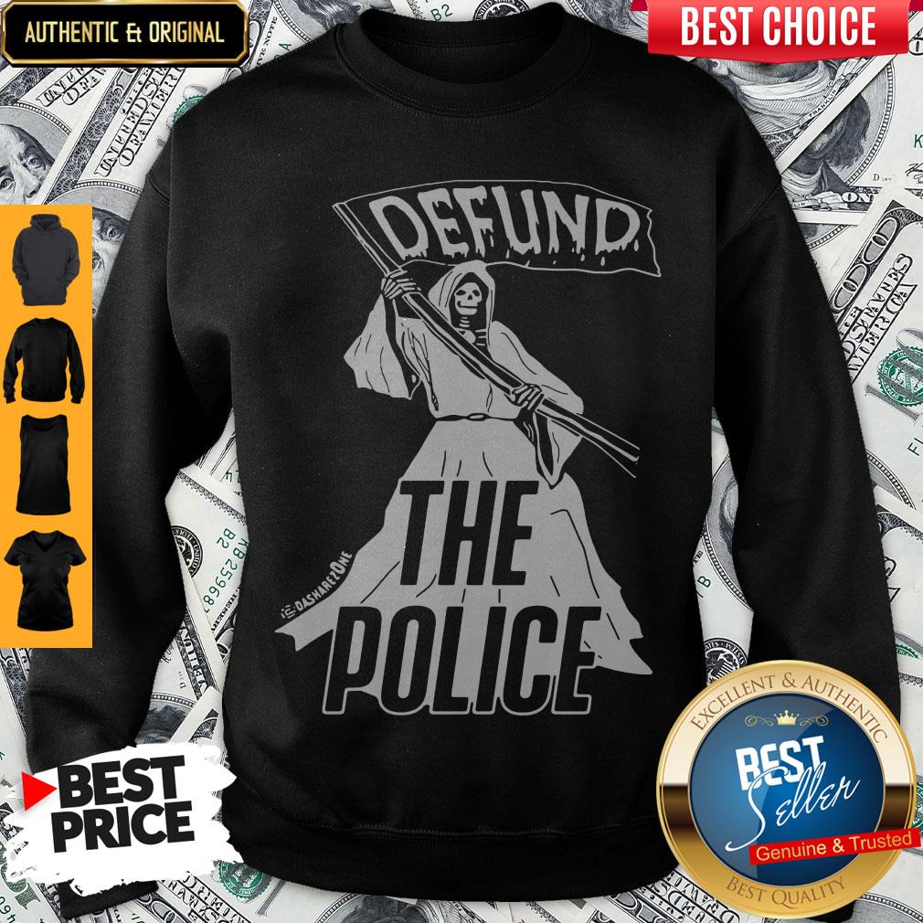 Official Death Defund The Police Zone Shirt - Image 5