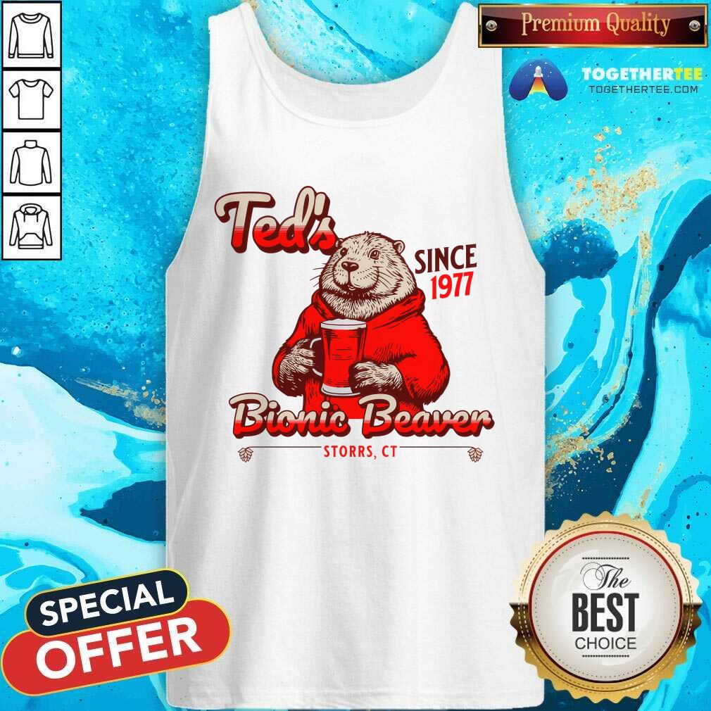 Ted's Since 1977 Bionic Beaver T-shirt - Image 4